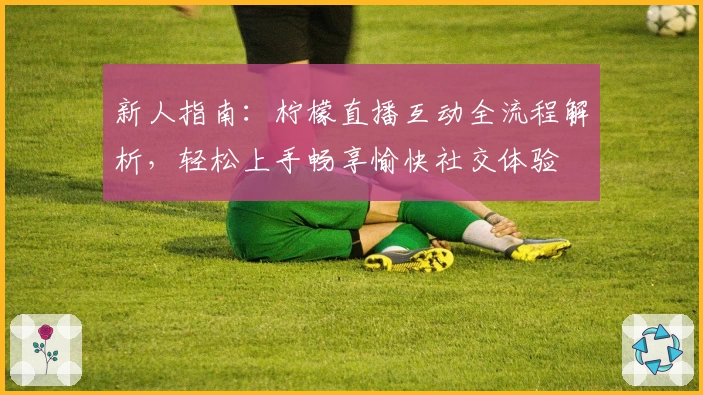 新人指南：柠檬直播互动全流程解析，轻松上手畅享愉快社交体验